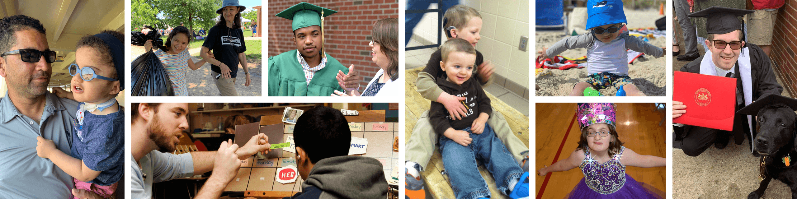 Collage of Children and Graduates