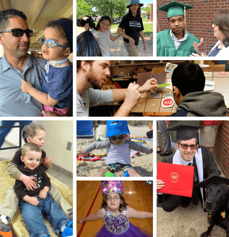 Collage of Children and Graduates